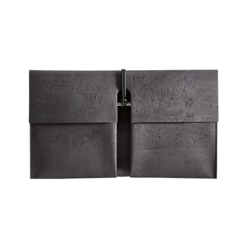 burggrafburggraf-vegane-kork-clutch-reto-schwarz-front